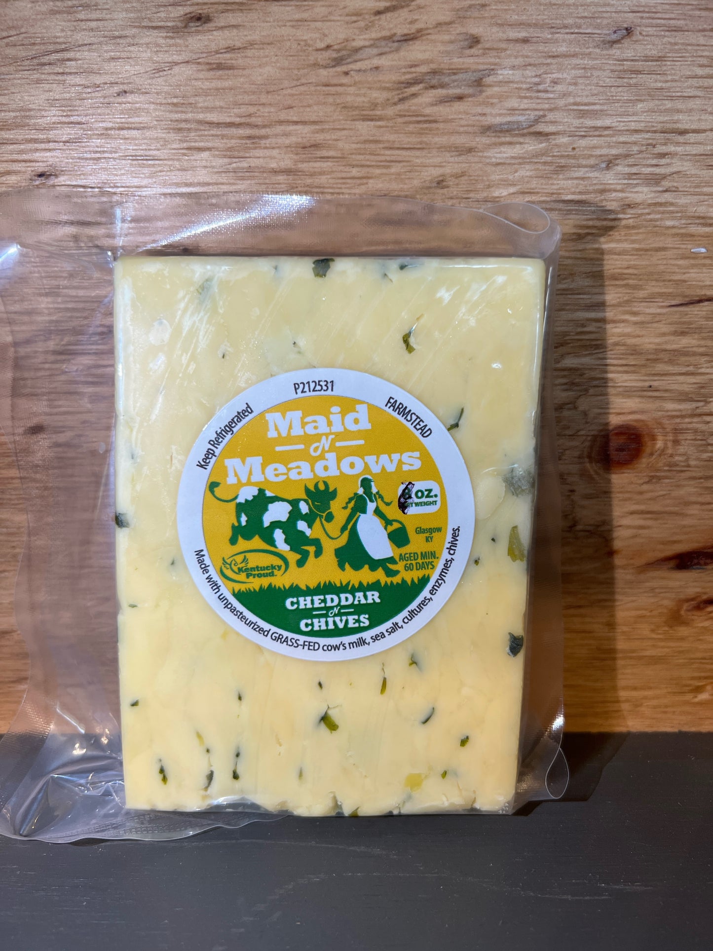 Assorted Maid-N-Meadows Raw Grass-Fed Cheese
