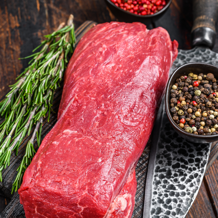 Local Grass Fed Pasture Raised Regenerative Beef Tenderloin