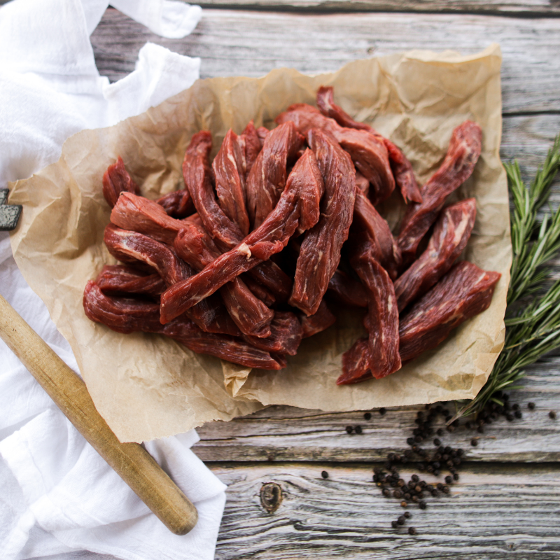 Local Grass Fed Pasture Raised Regenerative Beef Fajita Strips