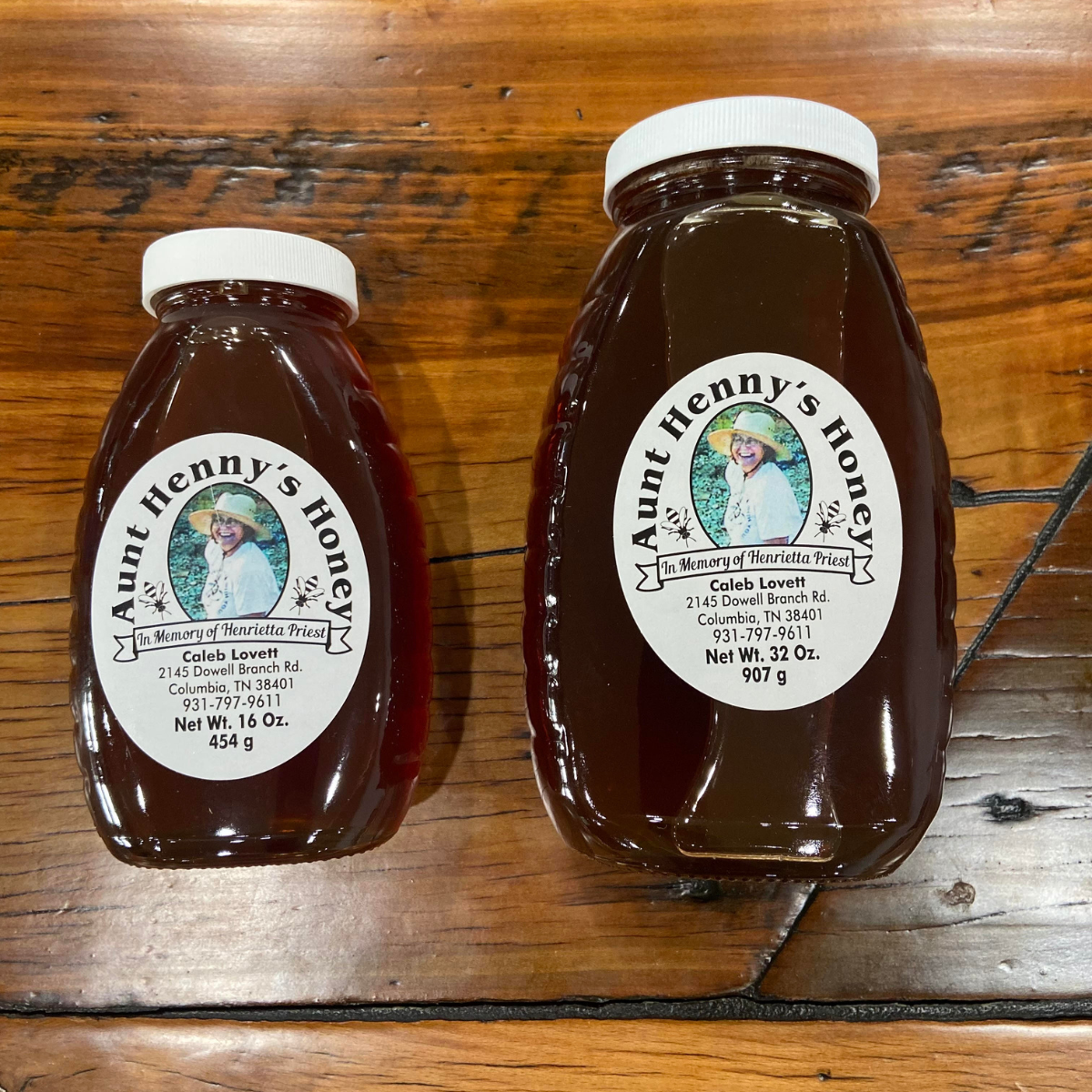 Aunt Henny’s Raw Wildflower Honey