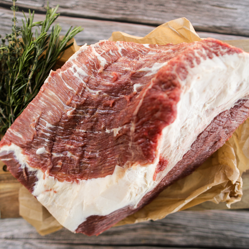 Local Grass Fed Pasture Raised Regenerative Pasture Raised Beef Brisket