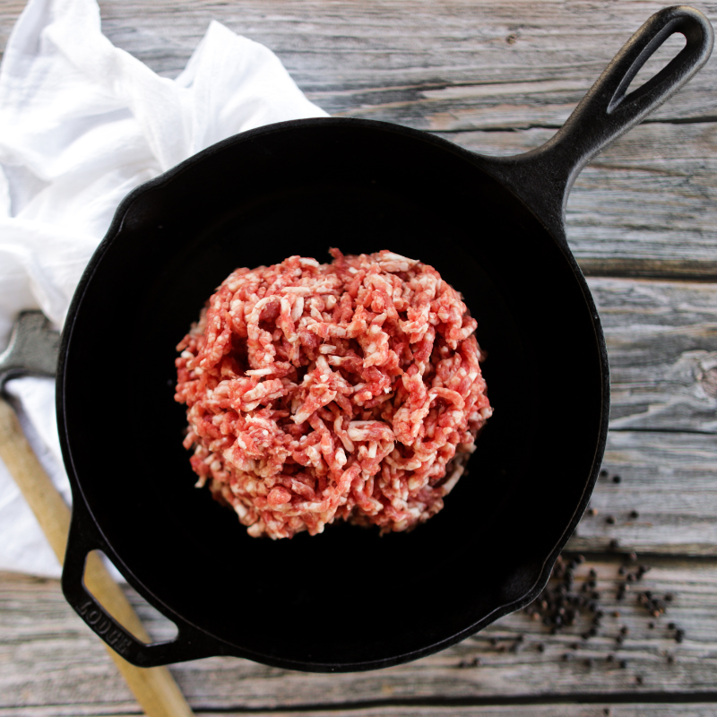 Grass Fed Ground Beef Breakfast Sausage Southern Ridge Farm