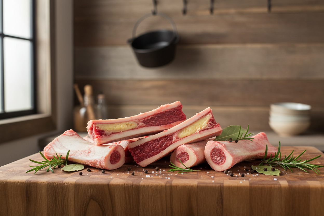 Beef Bone Marrow Canoe Cut (5 Lb)