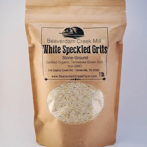 Organic Stone Ground White Speckled Grits