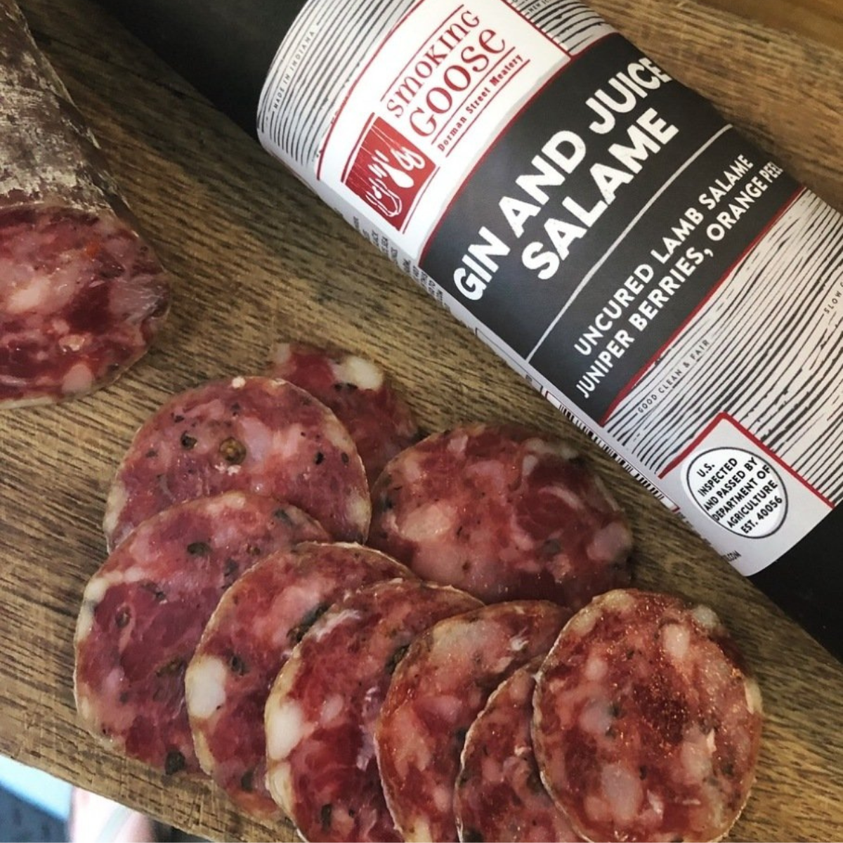 Smoking Goose Gin & Juice Salame