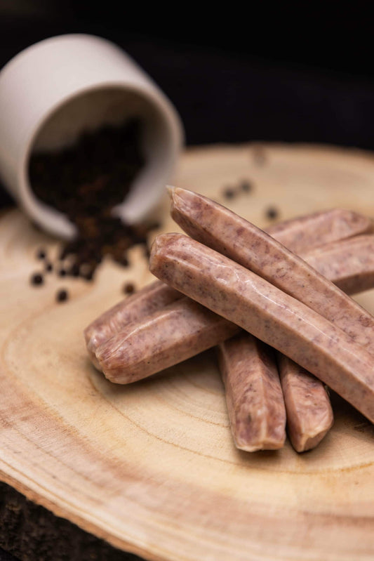 Local Grass Fed Pasture Raised Regenerative Breakfast Sausage Links, (Mild) 100% Premium Pork