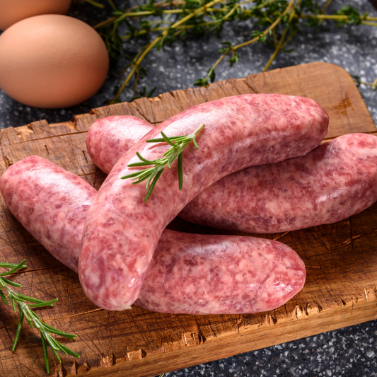 Local Grass Fed Pasture Raised Regenerative Pork Link Bratwurst