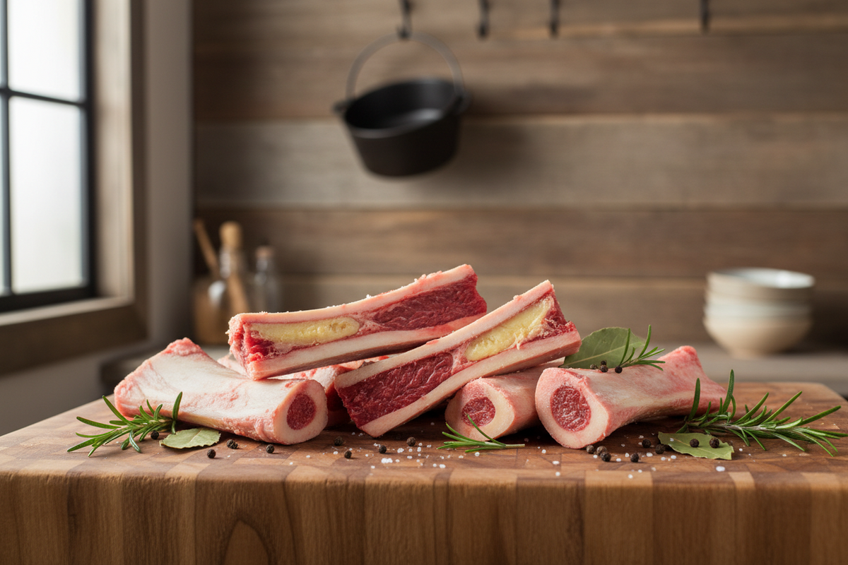 Beef Bone Marrow Canoe Cut (5 Lb)