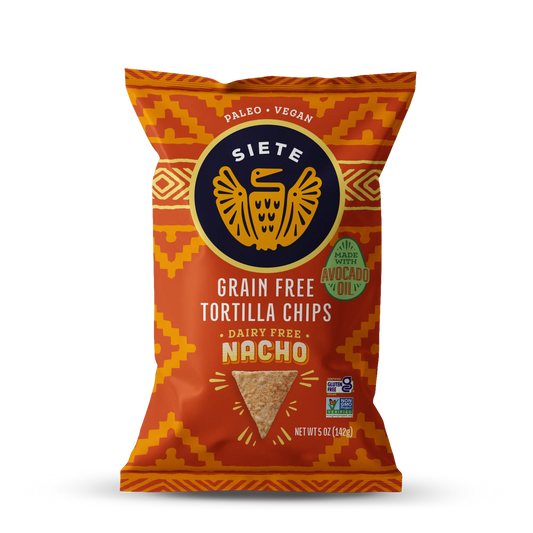 Siete Grain & Dairy Free Nacho Tortilla Chips
