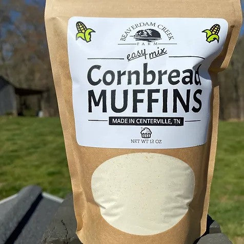 Organic Stone Milled Cornbread Muffins