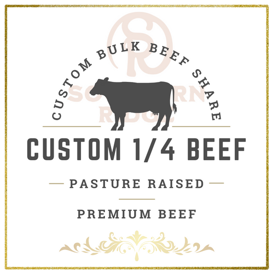 1/4 Side Pasture Raised Beef