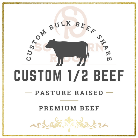 1/2 Side Pasture Raised Beef