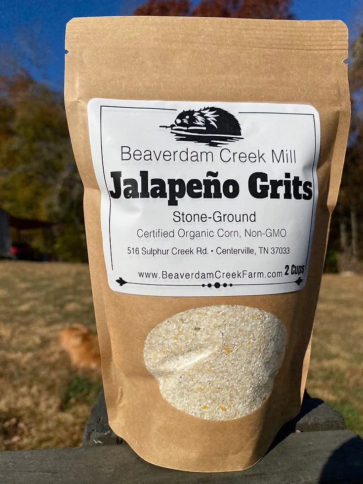 Organic Stone Ground Jalepeno Grits